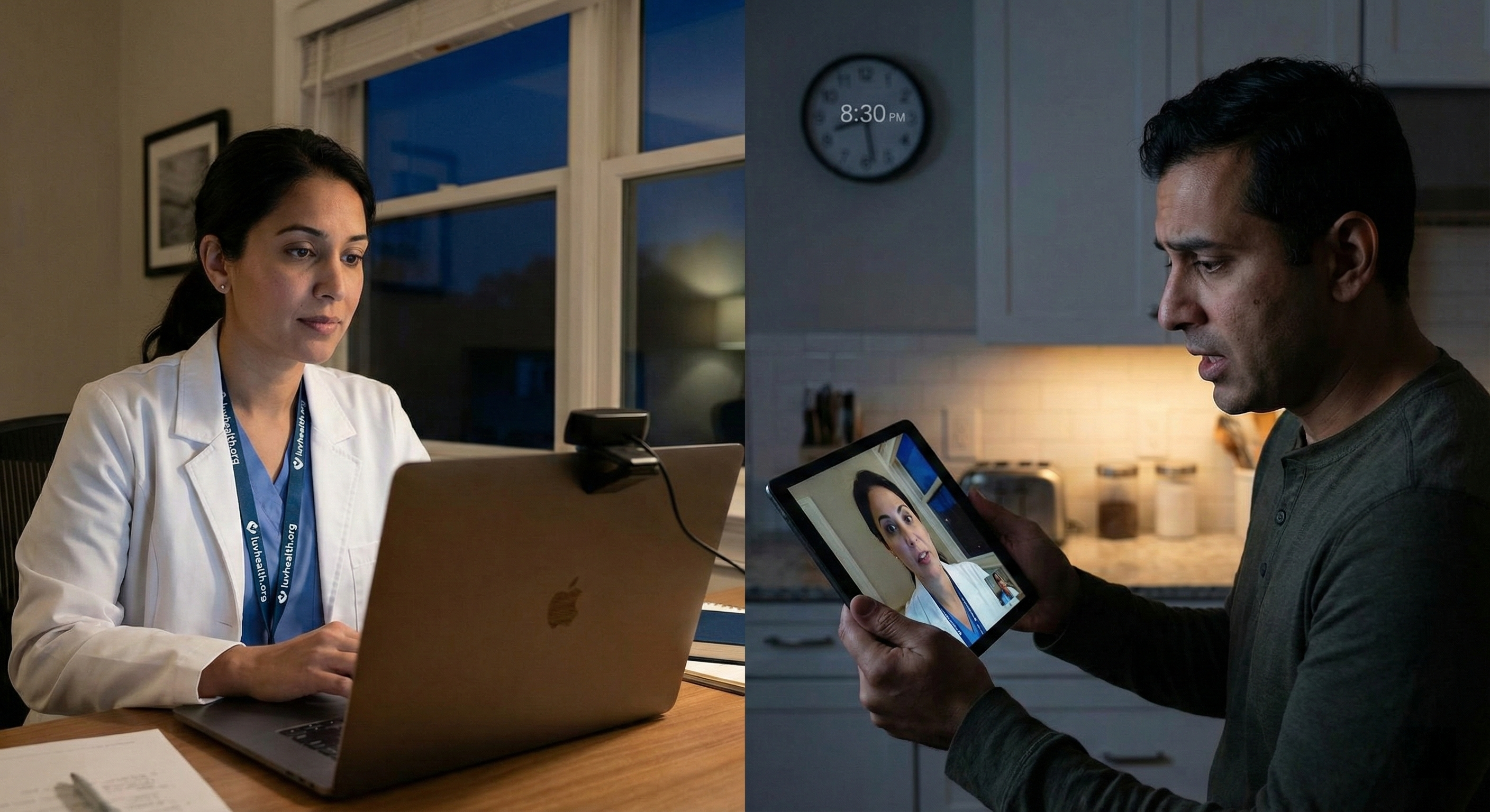 After-hours pediatric support concept