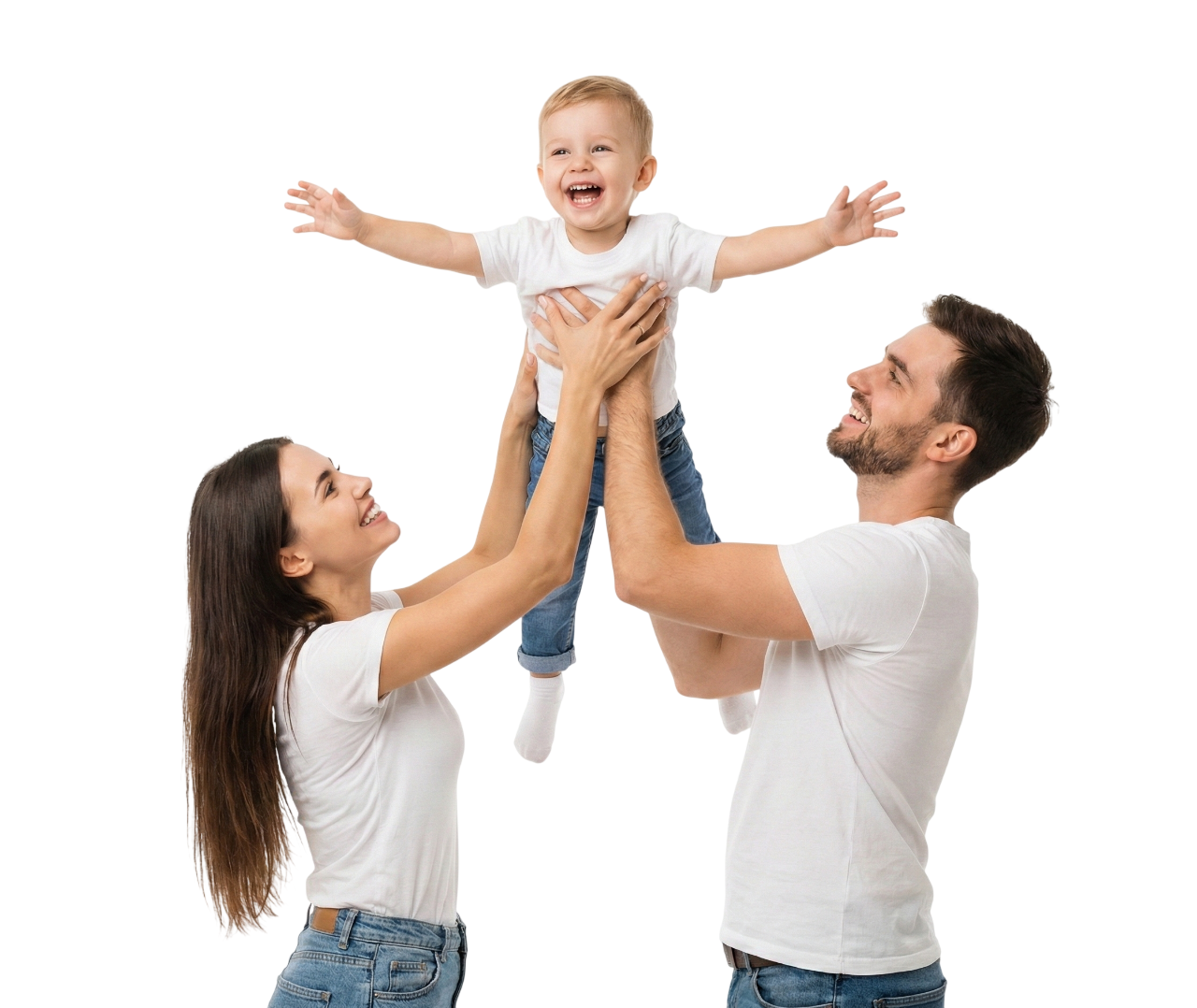 Parent caring for a child